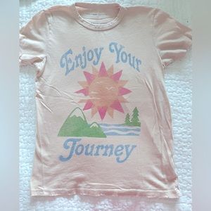 Enjoy the journey T-shirt by Anthropologie